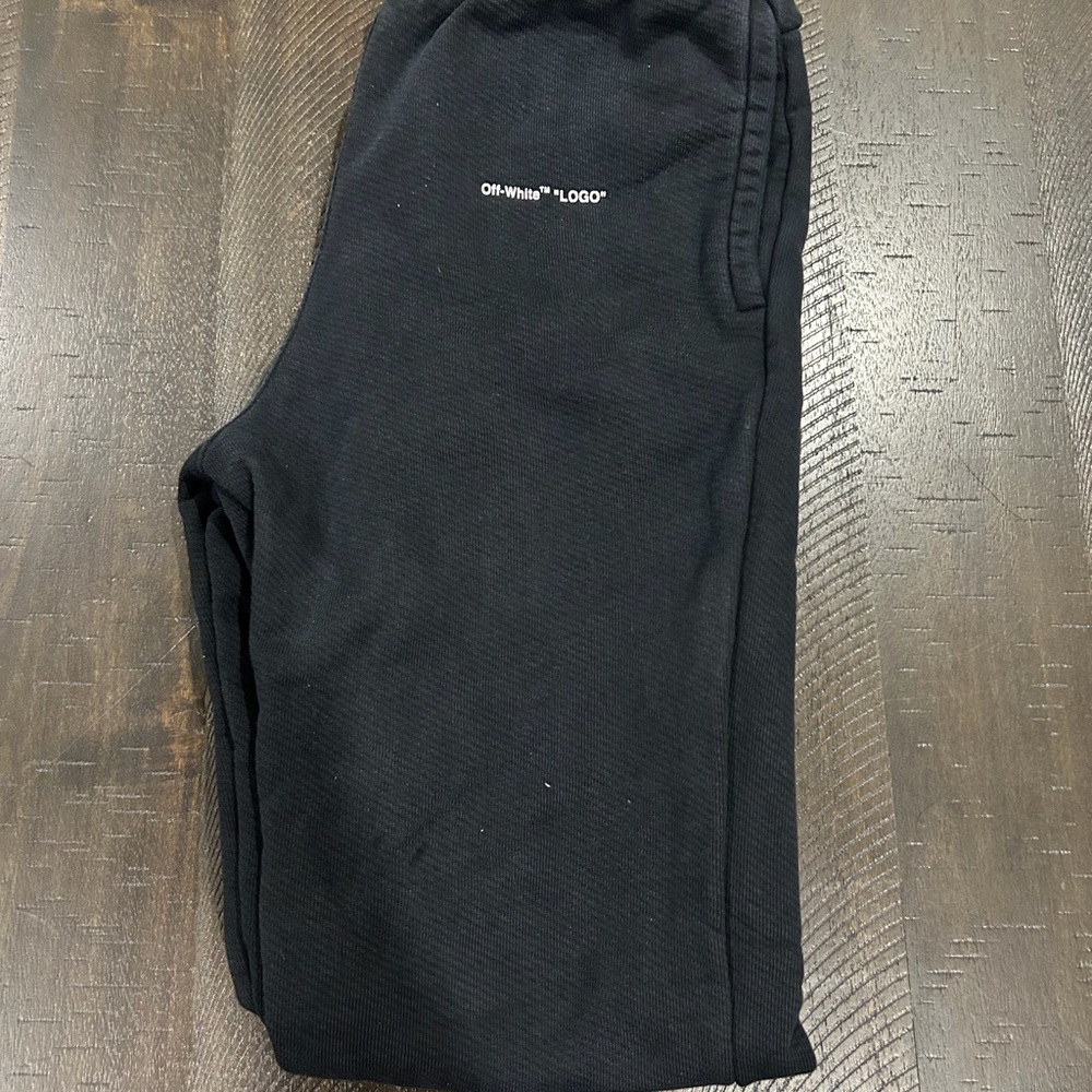Off-White Men’s Black Joggers